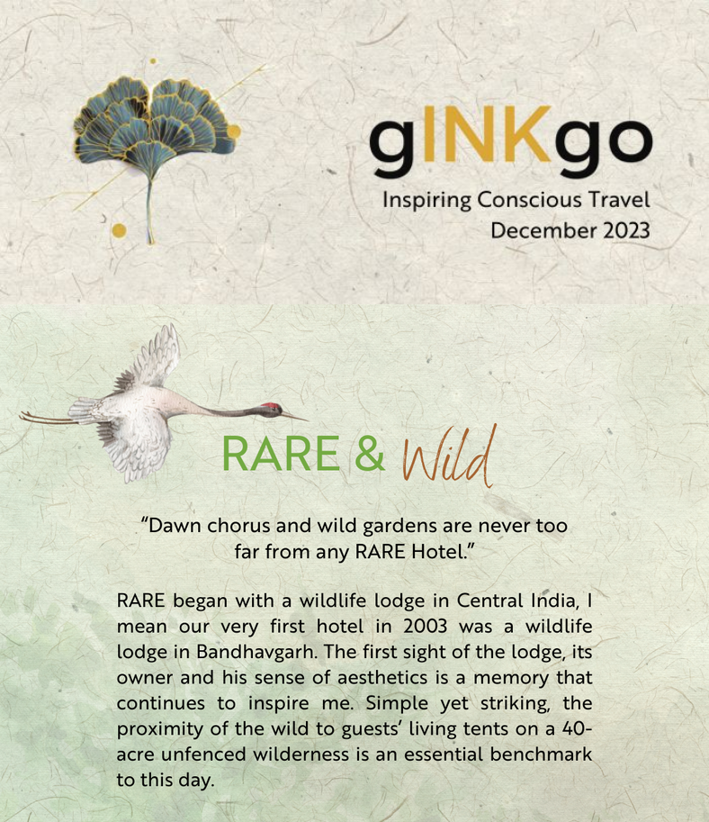 gINKgo I The RARE Newsletter | RARE & Wild - Part 1 | Vol 90 | Dec 2023