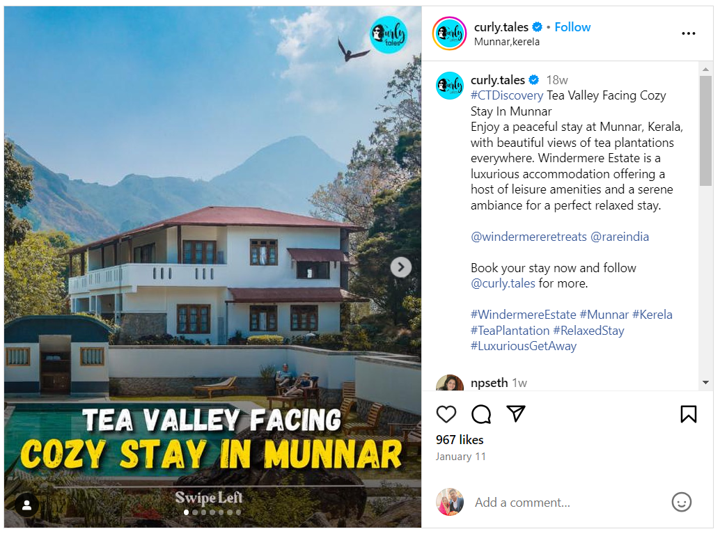 Tea Valley Facing Cozy Stay in Munnar